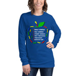 Autism Classroom Management Shirt with Apple (Long Sleeve)