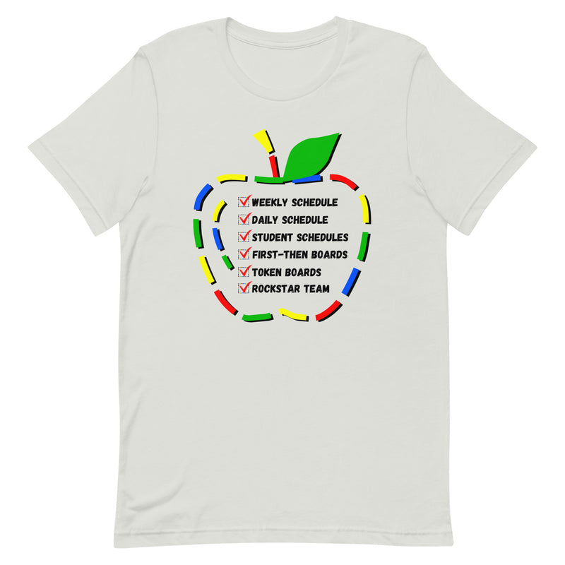Autism Classroom Management Shirt with Apple