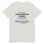 We Choose to be SPED Teachers Shirt