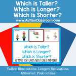 Which is Taller? Which is Longer? Which is Shorter?
