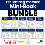 PRE-Writing Practice Mini-Book - Set (Autism, PreK, K, & Special Ed.)