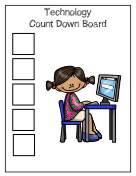 Visual Supports for Classroom Transitions (Count Down Board & More)