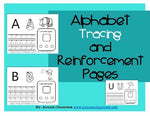 Alphabet Tracing and Reinforcement Pages