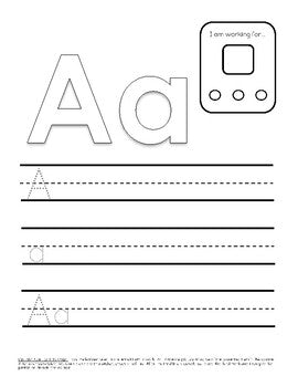 Alphabet Trace and Reinforce Handwriting Practice Tracing Letters Worksheets