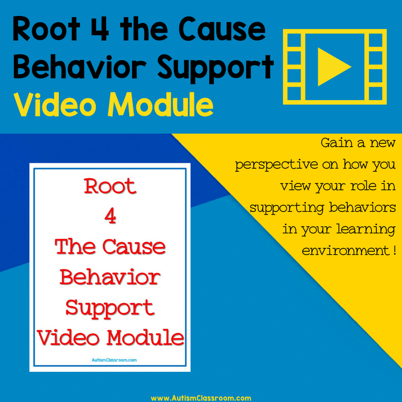 Root 4 the Cause Behavior Support Video Module